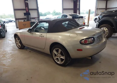 2006 Mazda Mx-5 из США, поврежденный, VIN JM1NC25F960105649